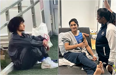 நேற்று 49.9 கிலோ; இன்று 52.7 கிலோ: வினேஷ் போகத் எடை குறித்து குழு கருத்து!